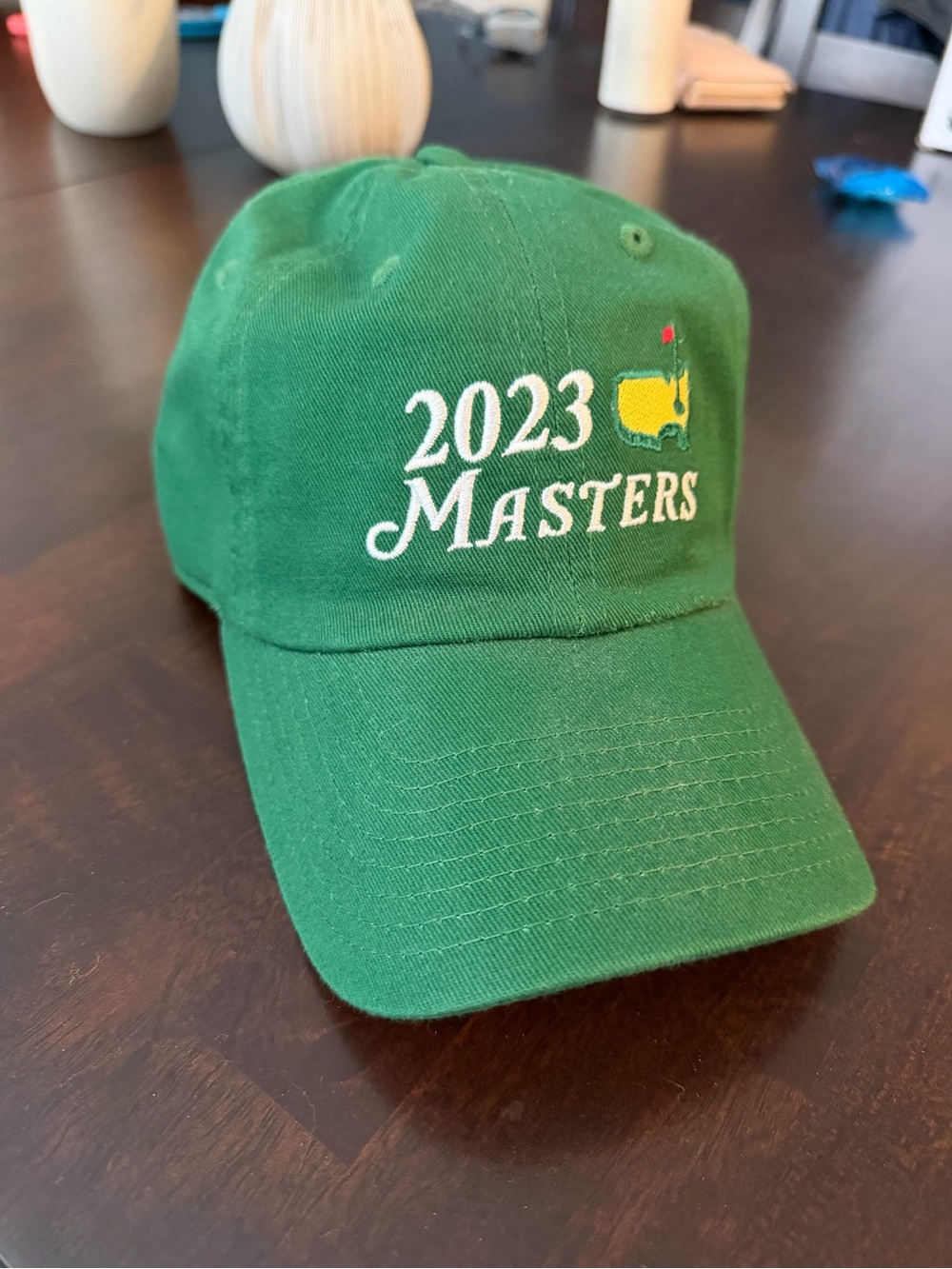 Masters Green 2023 Masters Embroidered Golf Hat